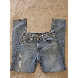 BKE Denim Boys Conner Taper Stretch Denim Jeans Size 14 Light Wash